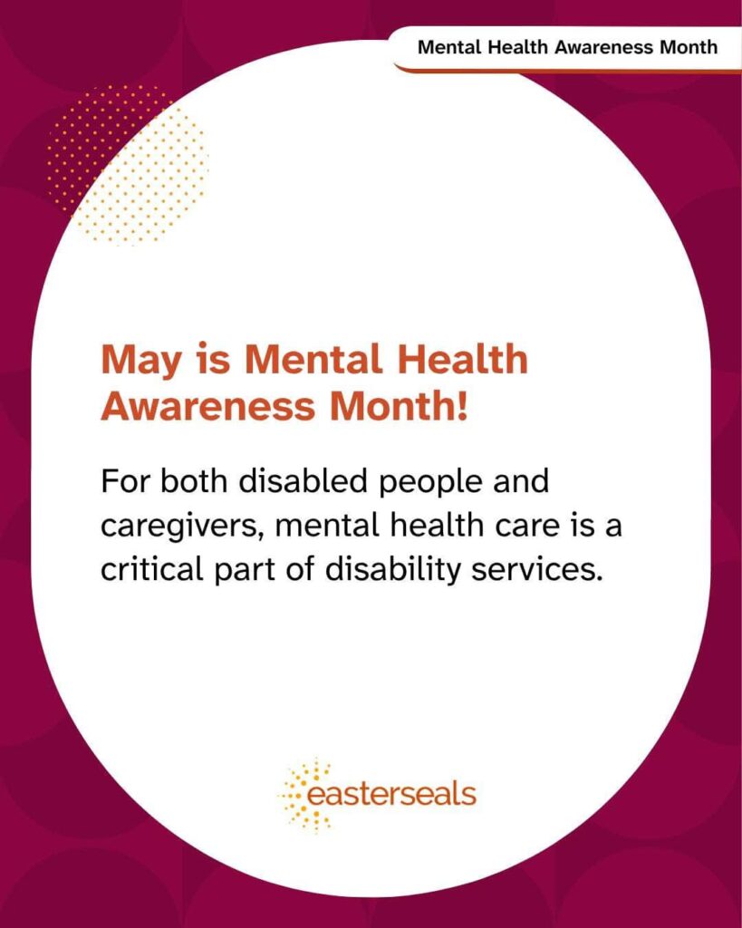 for both disabled people and caregivers, mental health care is a critical part of disability services.