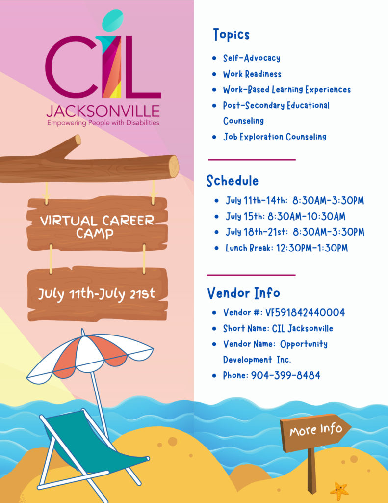 Career Camp Flyer
